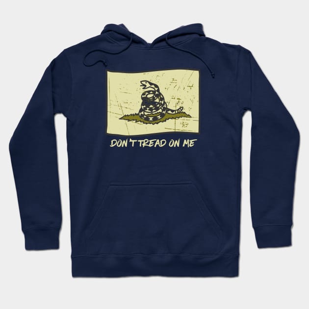 Don't Tread On Me Hoodie by Sloat